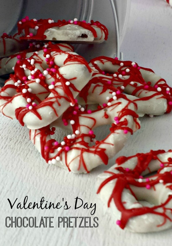 Valentines Day Candy Recipe
 Homemade Valentine s Day Chocolate Pretzels Recipe The