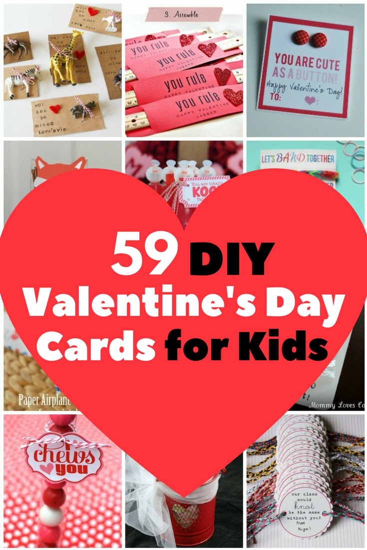 Valentines Day Card Ideas For Kids
 59 Adorable Valentine s Day Cards for Children The