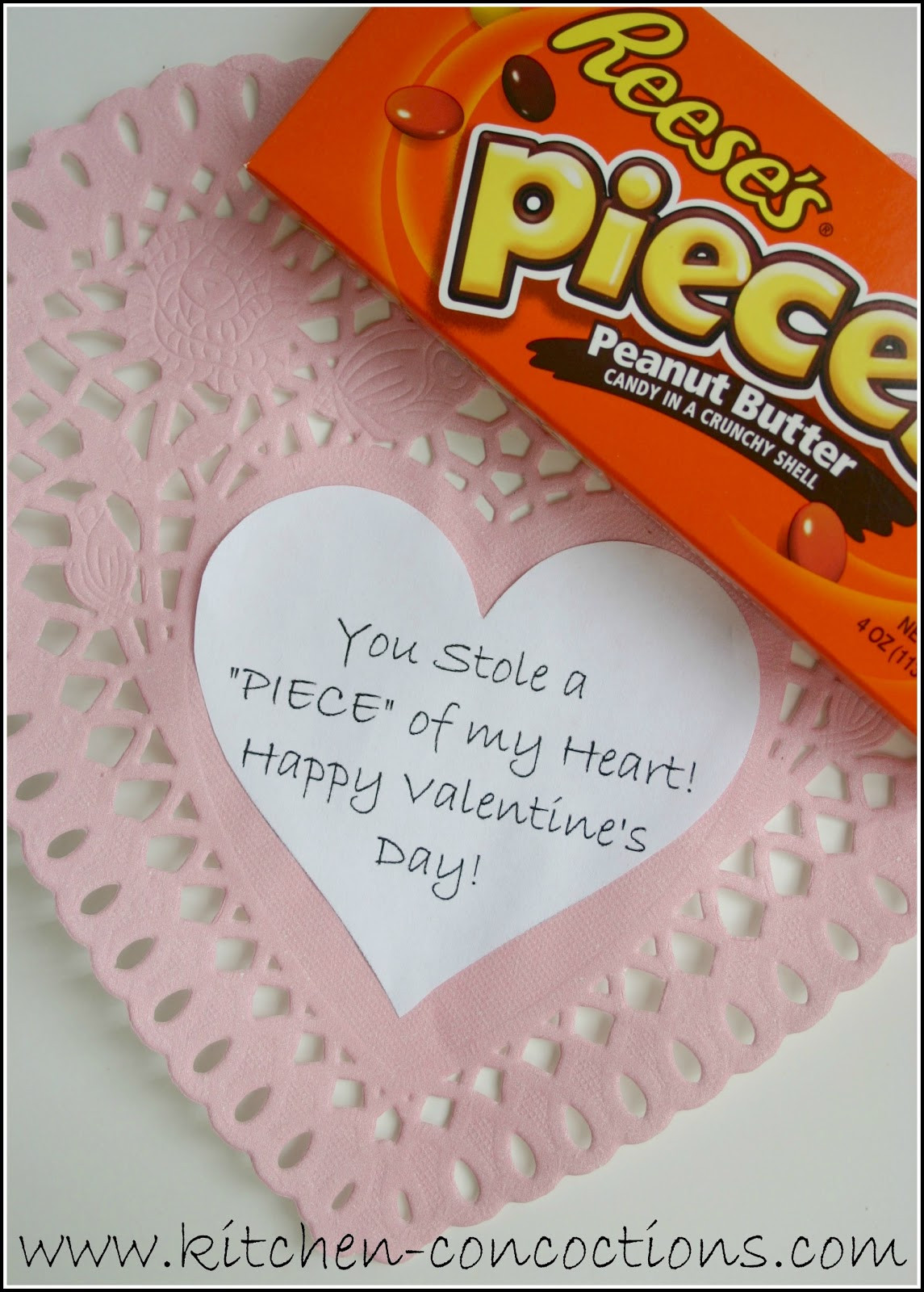 Valentines Day Card With Candy
 How To Valentine s Day Candy Cards Kitchen Concoctions