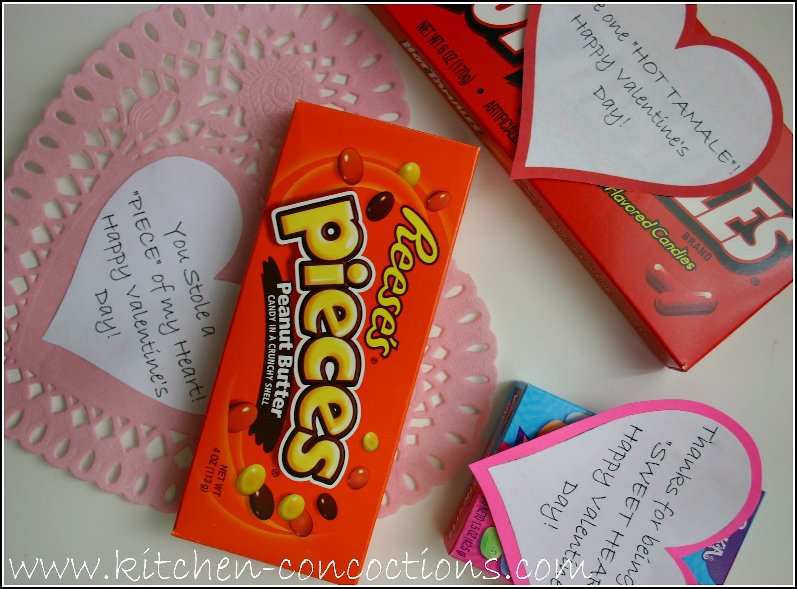 Valentines Day Card With Candy
 How To Valentine s Day Candy Cards Kitchen Concoctions