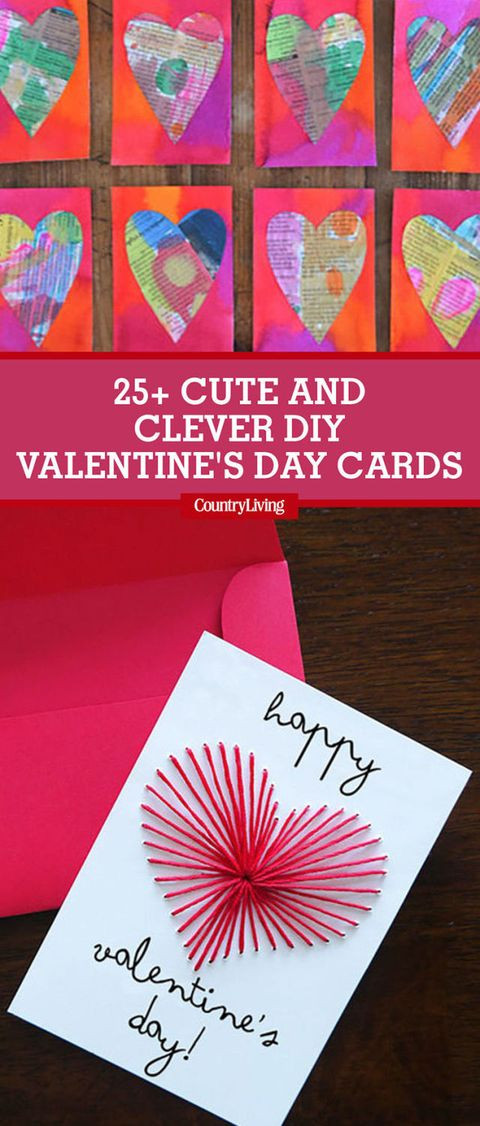 Valentines Day Cards Diy
 26 DIY Valentine s Day Cards Homemade Valentines