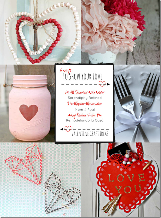 Valentines Day Craft Projects
 Valentine s Day Craft Ideas It All Started With Paint