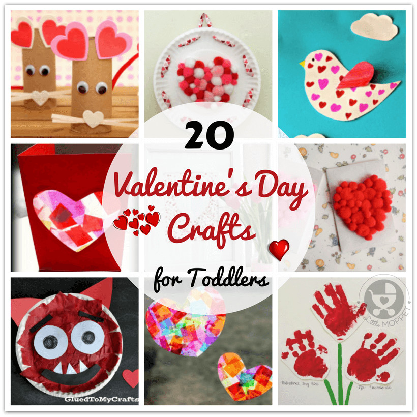Valentines Day Craft Projects
 20 Easy Valentine s Day Crafts for Toddlers