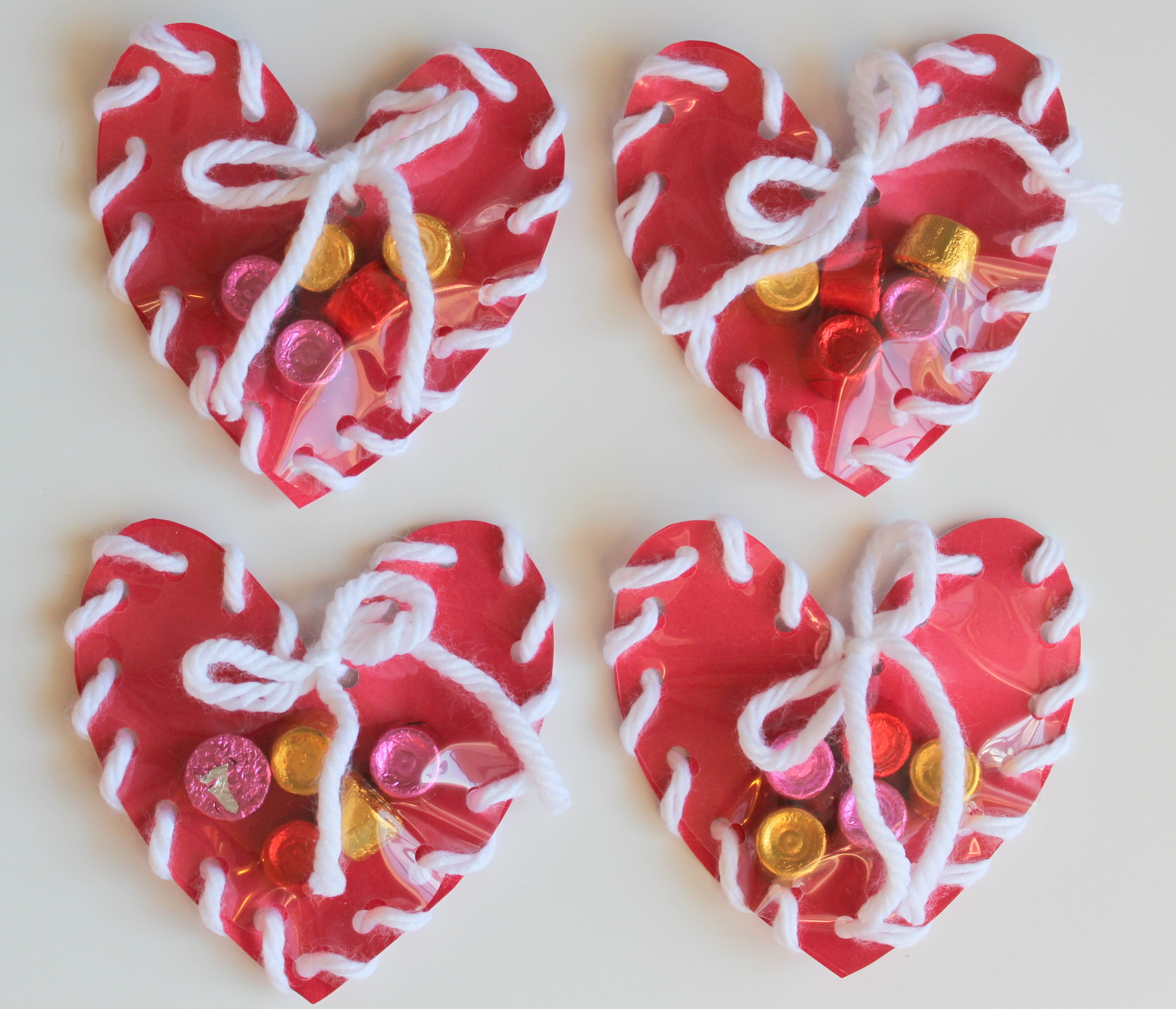 Valentines Day Crafts For Toddlers
 Lollydot Hand Sewn Paper Heart Valentine Craft for Kids