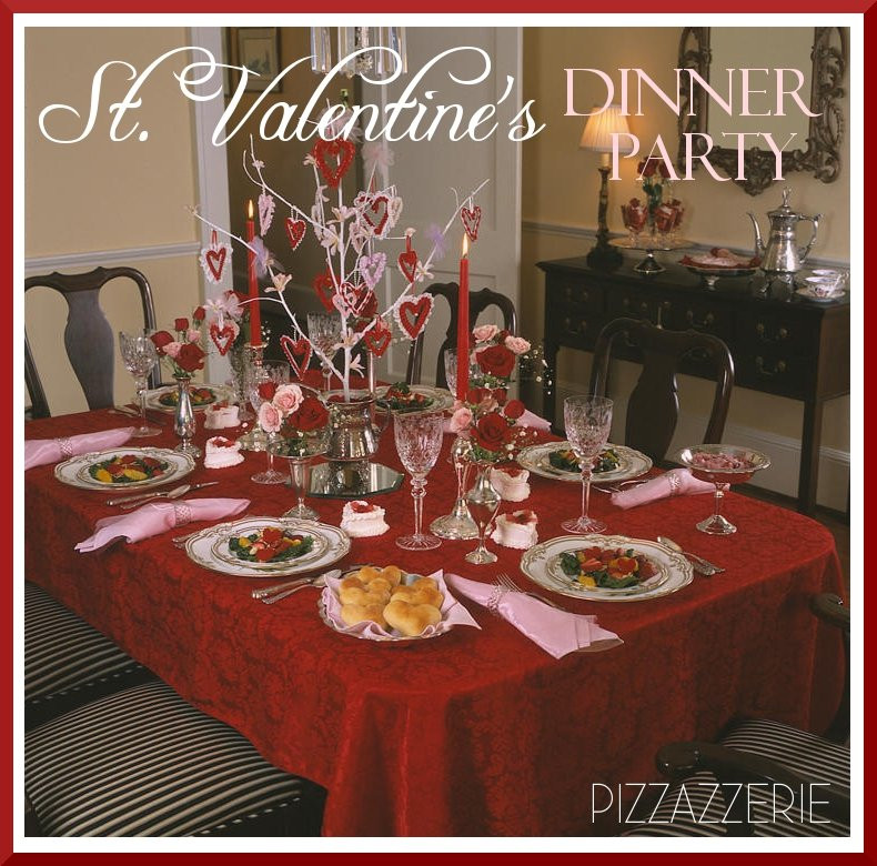 Valentines Day Dinners
 St Valentine s Day Dinner Party & DIY Sugar Heart Boxes