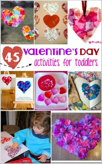 Valentines Day Events Ideas
 Valentine s Day Activities for Toddlers Mess for Less