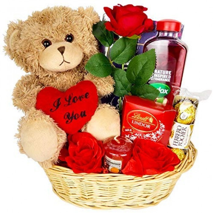Valentines Day Gift Baskets
 Valentines Day Hamper Gift Basket Chocolate Gift For Her