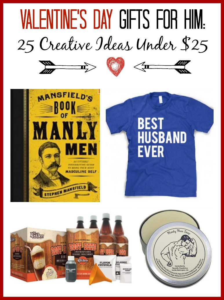 Valentines Day Gift Ideas For Guys
 Valentine s Day Gift Ideas for Men – 25 Ideas Under $25