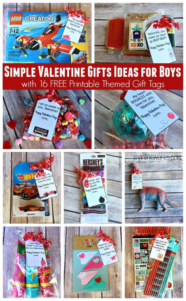 Valentines Day Gifts For Boys
 Simple Valentine Gift Ideas for Boys