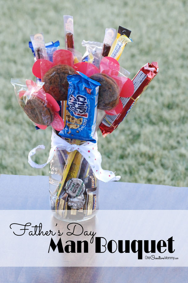 Valentines Day Gifts For Daddy
 Man Bouquet Perfect for Father s Day onecreativemommy