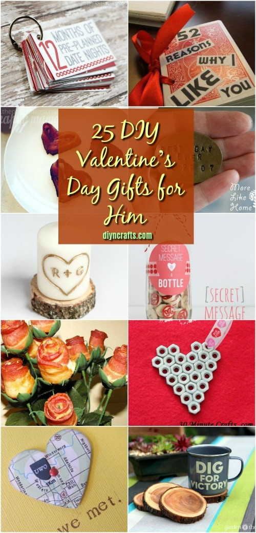 Valentines Day Gifts For Him Diy
 25 DIY Valentine’s Day Gifts That Show Him How Much You