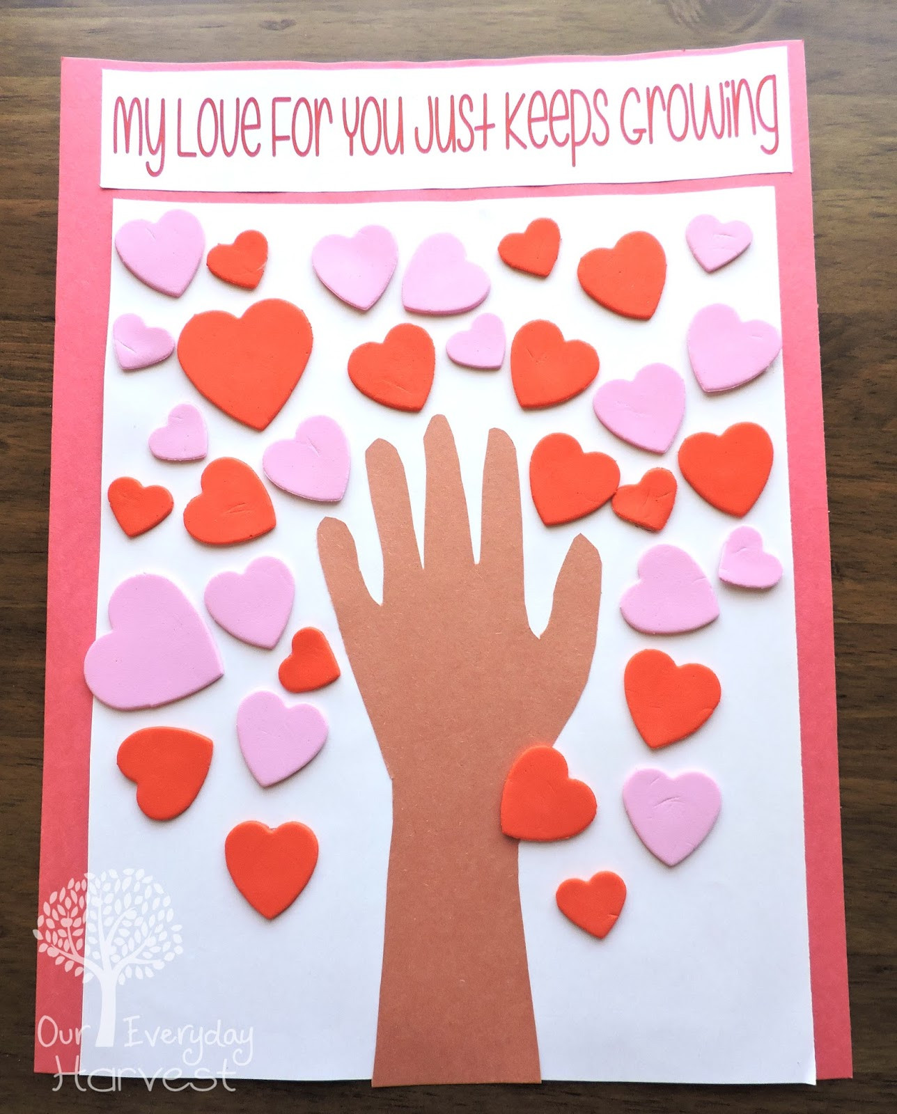 Valentines Day Ideas For Kindergarten
 Valentine s Day Heart Tree Preschool Craft