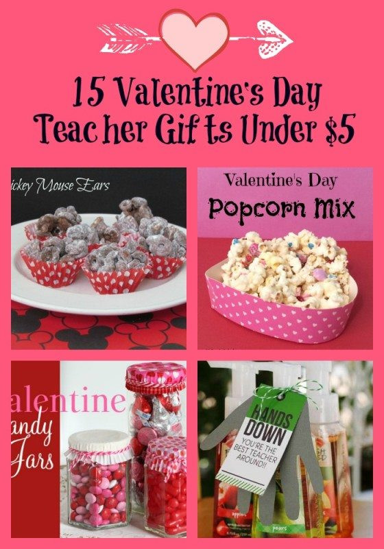 Valentines Day Ideas For Teachers
 Make Your Own Valentines Day Gifts for Teachers Under $5