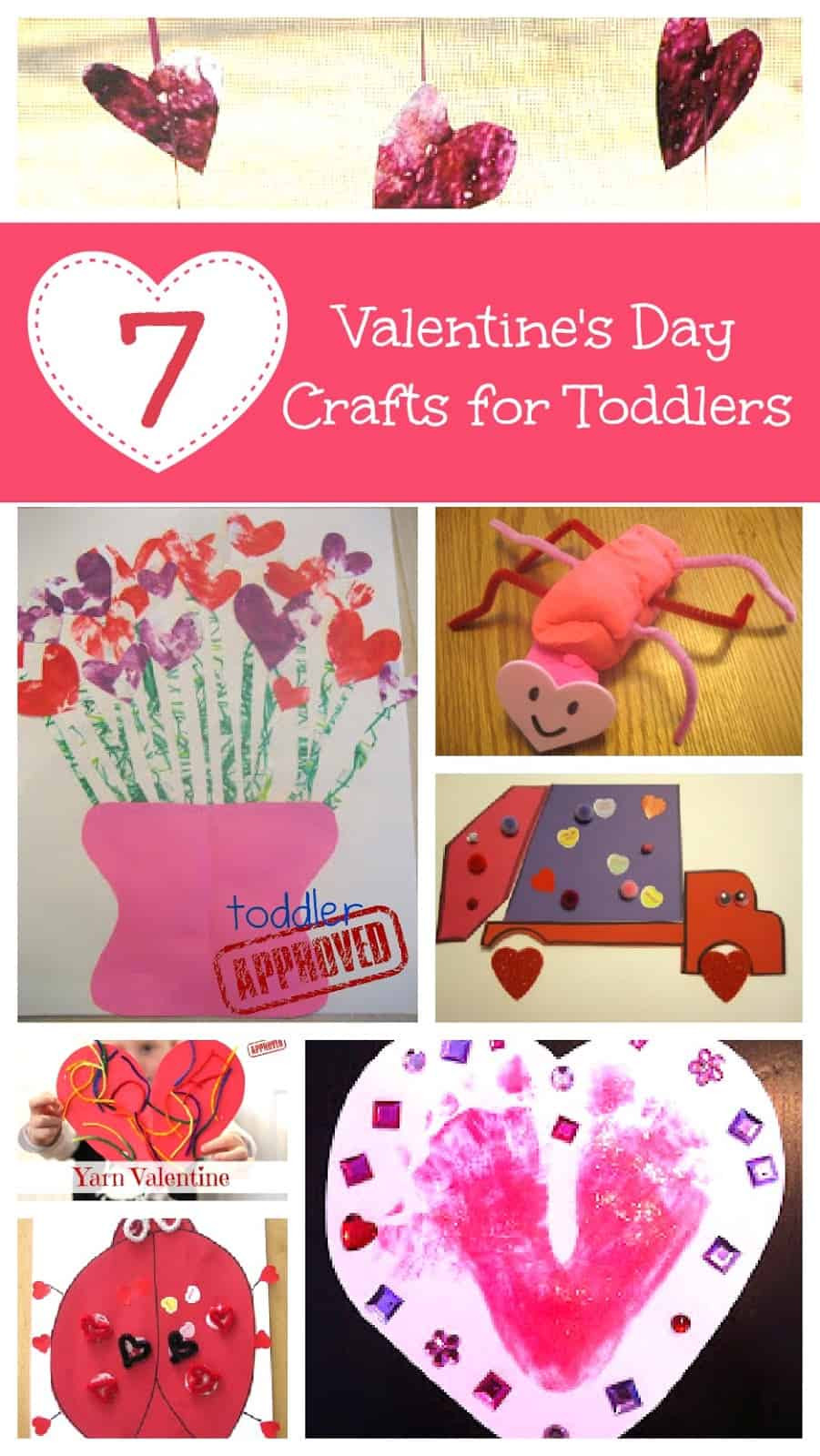 Valentines Day Ideas For Toddlers
 7 Valentine s Day Crafts for Toddlers Toddler Approved