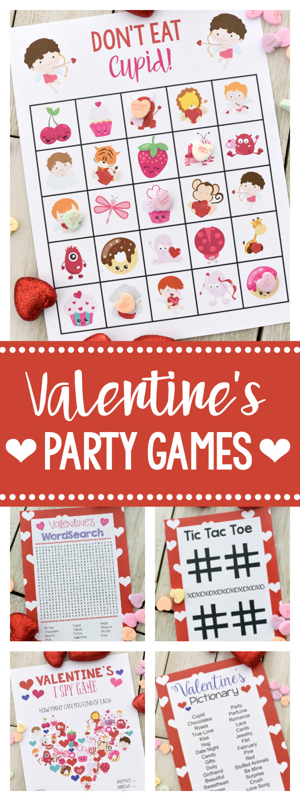 Valentines Day Party Games For Adults
 Fun Valentine Games to Print & Play – Fun Squared