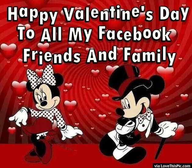 Valentines Day Quotes For Friends And Family
 Happy Valentines Day Friends And Family