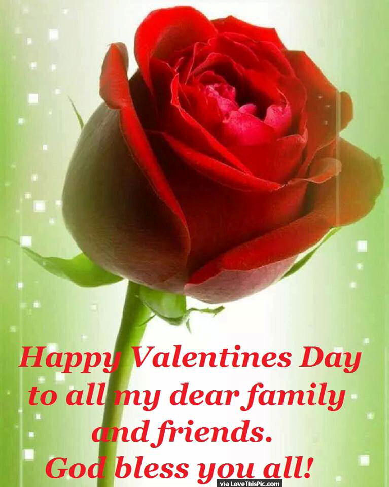 Valentines Day Quotes For Friends And Family
 Happy Valentines Day Family And Friends s