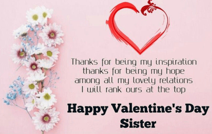 Valentines Day Quotes For Sister
 Happy Valentines Day Sister Funny Funny PNG