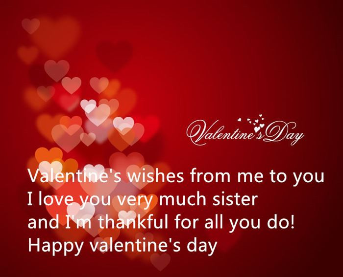 Valentines Day Quotes For Sister
 Valentines Sister Quotes QuotesGram