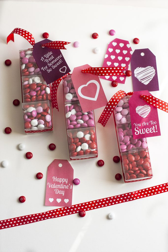 Valentines Day Small Gift Ideas
 DIY Valentine s Day Gift Mini Candy Boxes & Printable