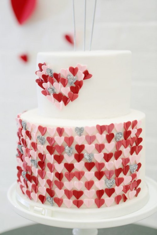 Valentines Day Wedding Cakes
 67 Adorable Valentine’s Day Wedding Cakes Weddingomania