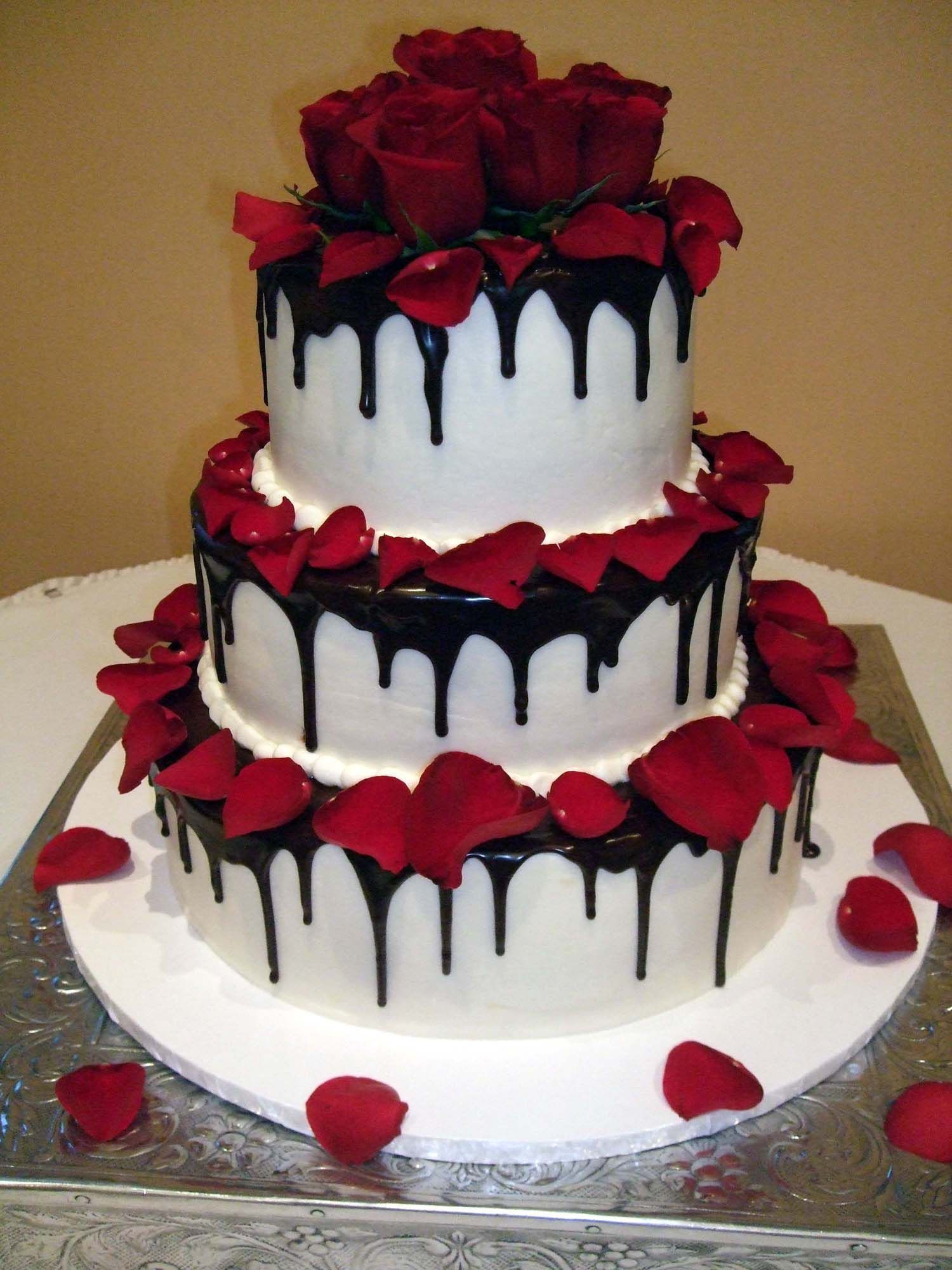 Valentines Day Wedding Cakes
 Valentine s Day Wedding — Round Wedding Cakes