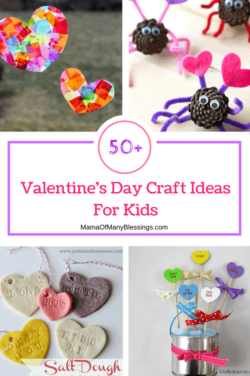 Valentines Gift Craft Ideas
 50 Awesome Quick and Easy Kids Craft Ideas for