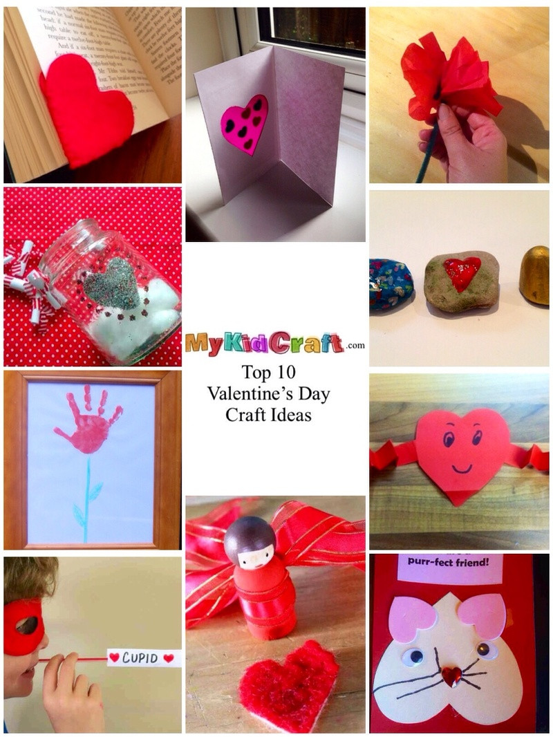 Valentines Gift Craft Ideas
 Top 10 Kids Crafts for Valentine s Day My Kid Craft
