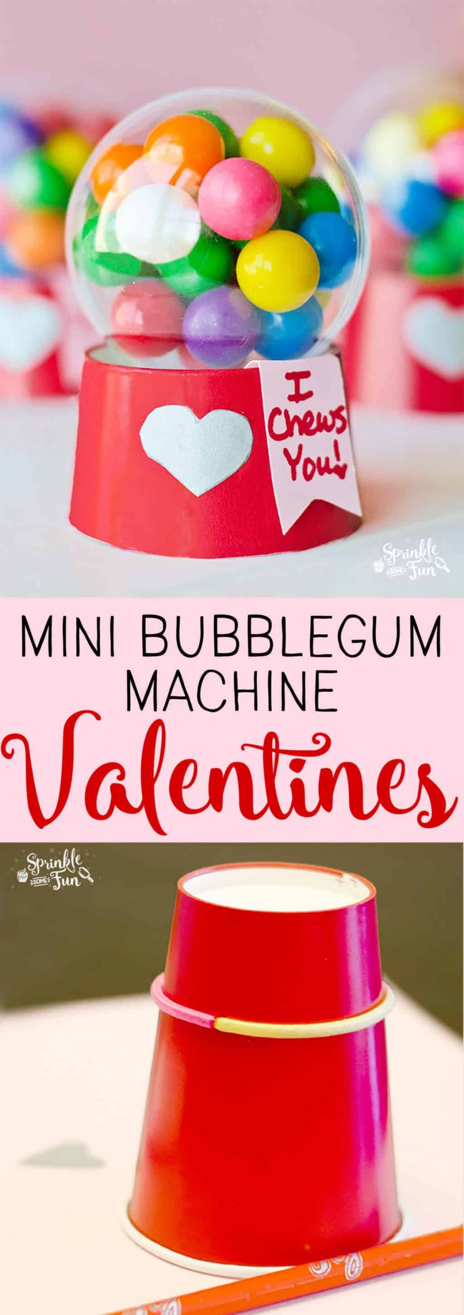 Valentines Gift Ideas For Toddlers
 Mini Bubblegum Machine Valentines
