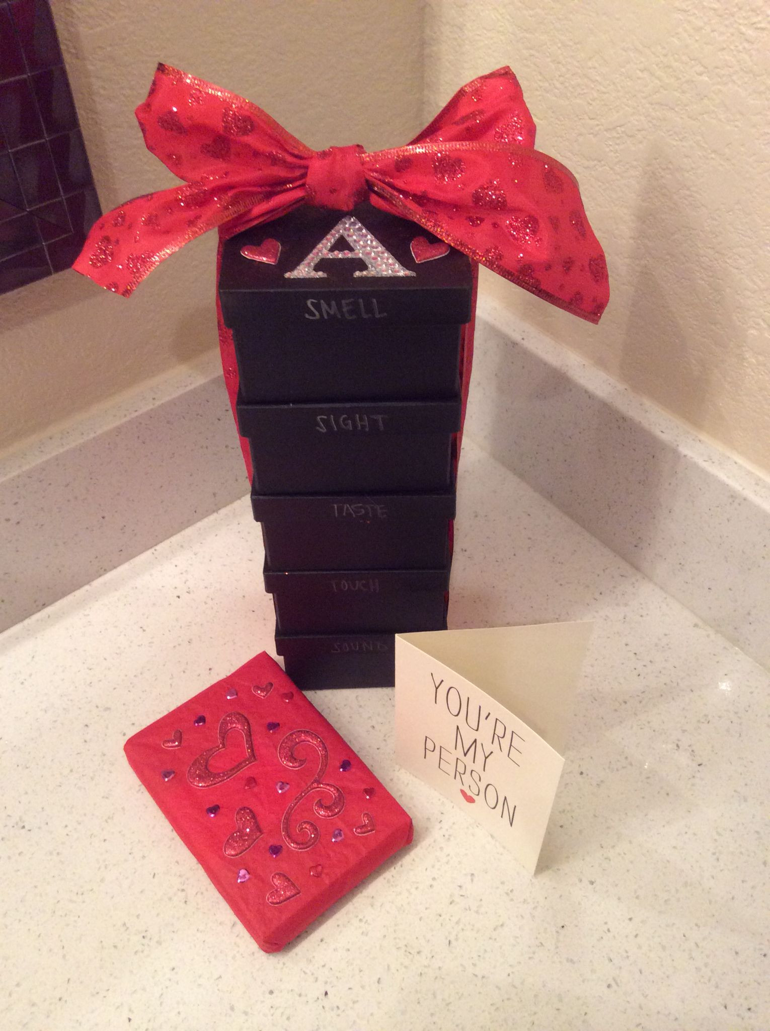 Valentines Him Gift Ideas
 My creative valentines t for him a box for each of the